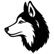 Siberian Husky Head DXF File – CNC Cutting Design | ADHUSKY3