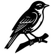 Song Sparrow DXF File – CNC Cutting Design | ABSONGBIRD2