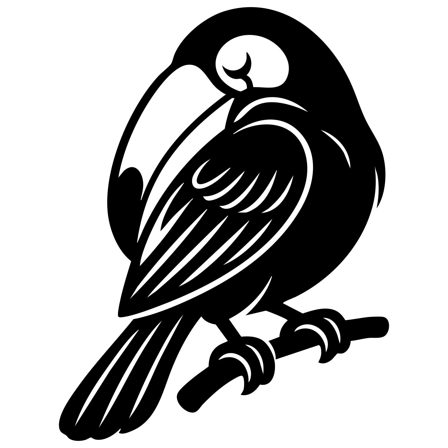 Toco Toucan DXF File – CNC Cutting Design | ABTOUCAN101