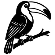 Toco Toucan DXF File – CNC Cutting Design | ABTOUCAN124