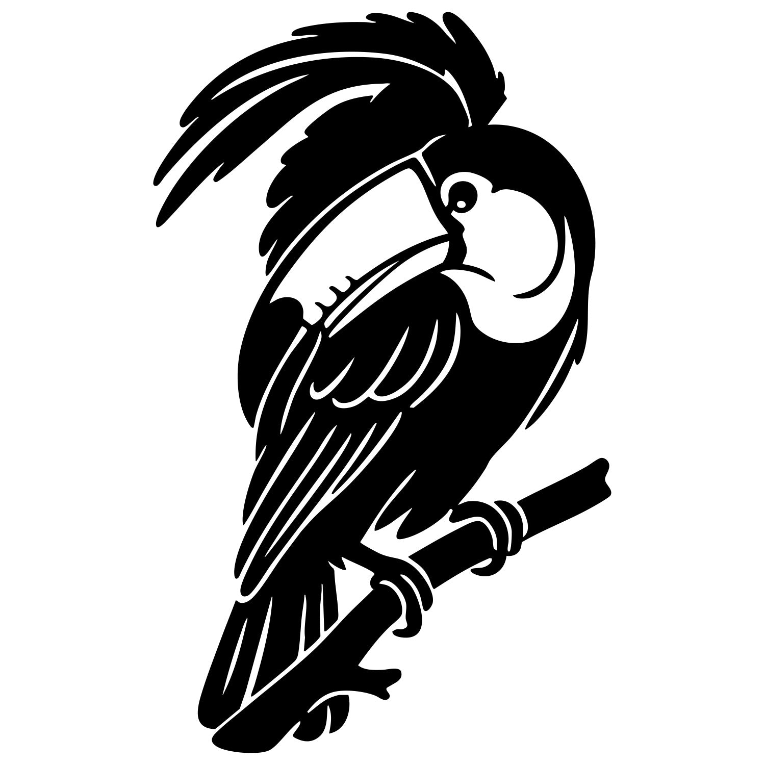 Toco Toucan DXF File – CNC Cutting Design | ABTOUCAN138