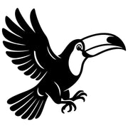 Toco Toucan DXF File – CNC Cutting Design | ABTOUCAN156