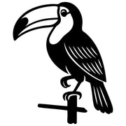 Toco Toucan DXF File – CNC Cutting Design | ABTOUCAN159