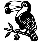 Toco Toucan DXF File – CNC Cutting Design | ABTOUCAN169