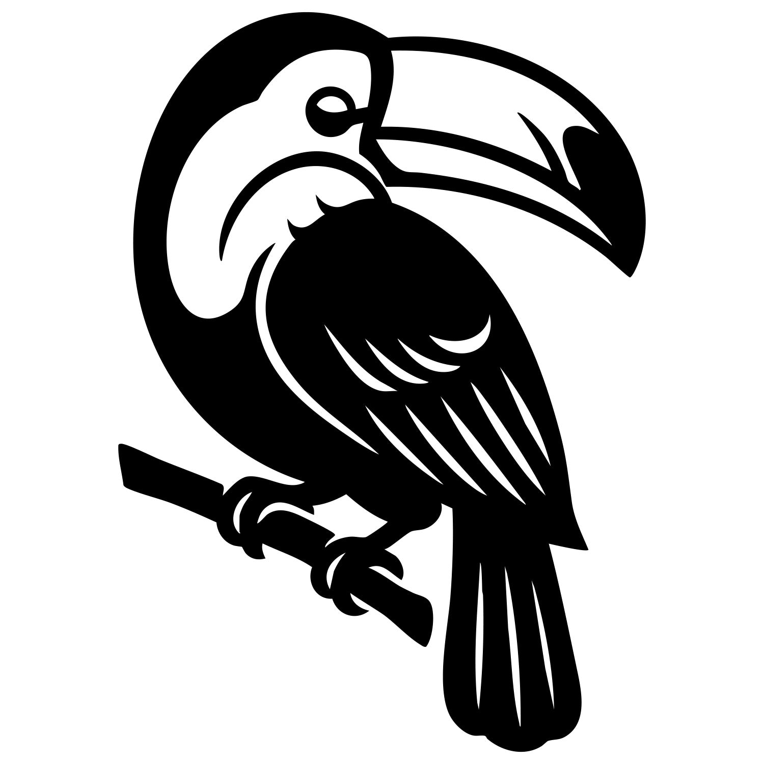 Toco Toucan DXF File – CNC Cutting Design | ABTOUCAN17