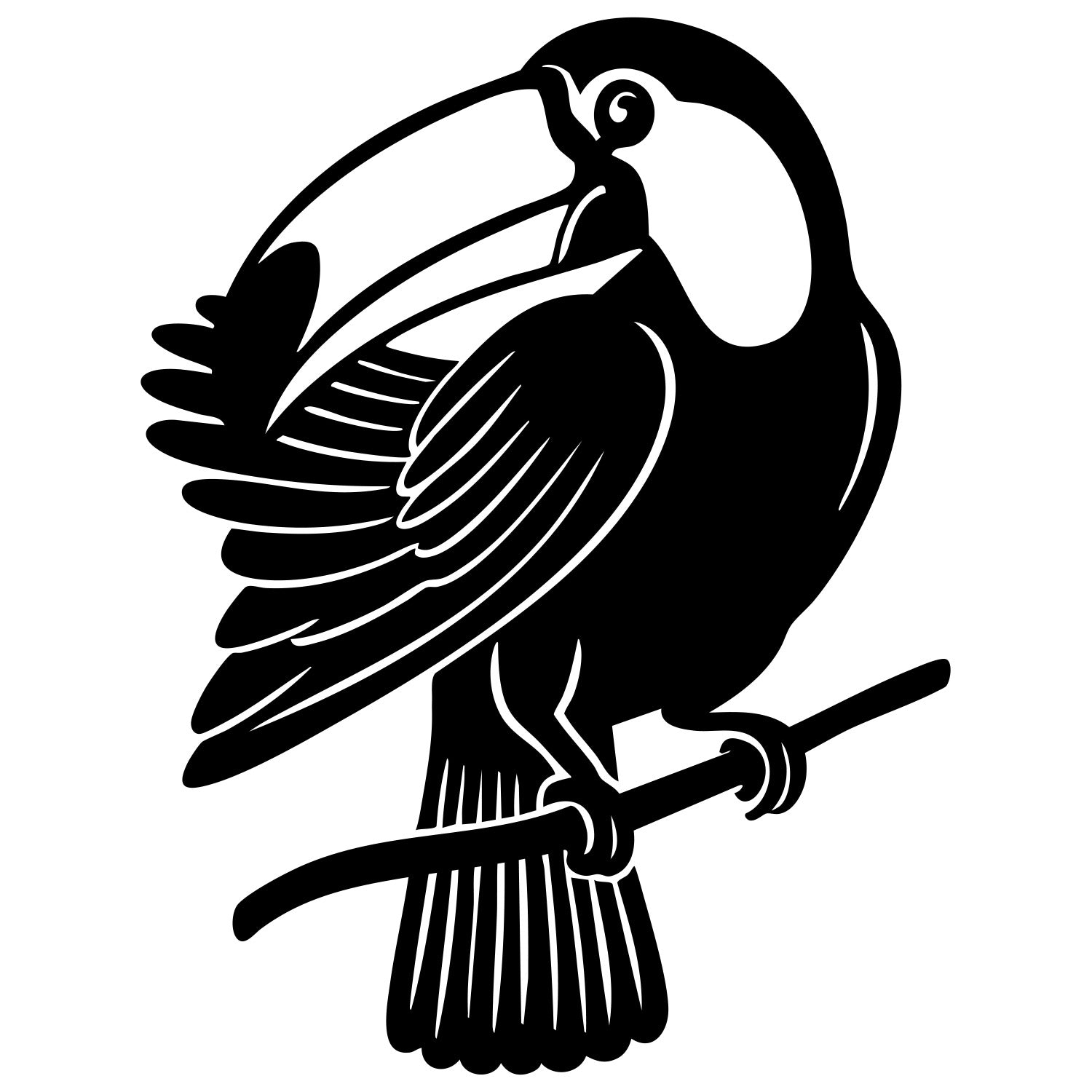 Toco Toucan DXF File – CNC Cutting Design | ABTOUCAN175