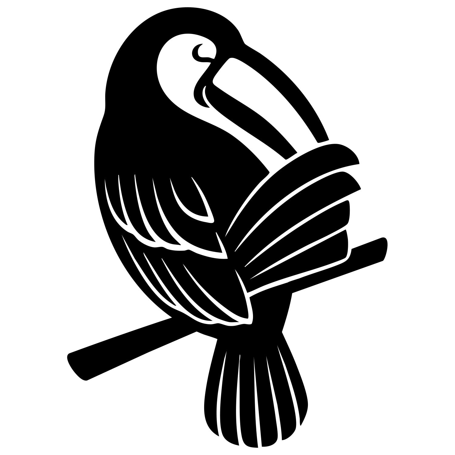 Toco Toucan DXF File – CNC Cutting Design | ABTOUCAN176