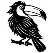 Toco Toucan DXF File – CNC Cutting Design | ABTOUCAN210