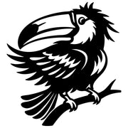 Toco Toucan DXF File – CNC Cutting Design | ABTOUCAN213