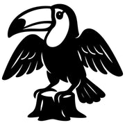 Toco Toucan DXF File – CNC Cutting Design | ABTOUCAN38