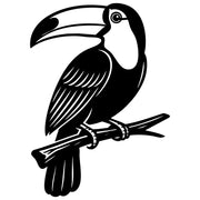 Toco Toucan DXF File – CNC Cutting Design | ABTOUCAN53