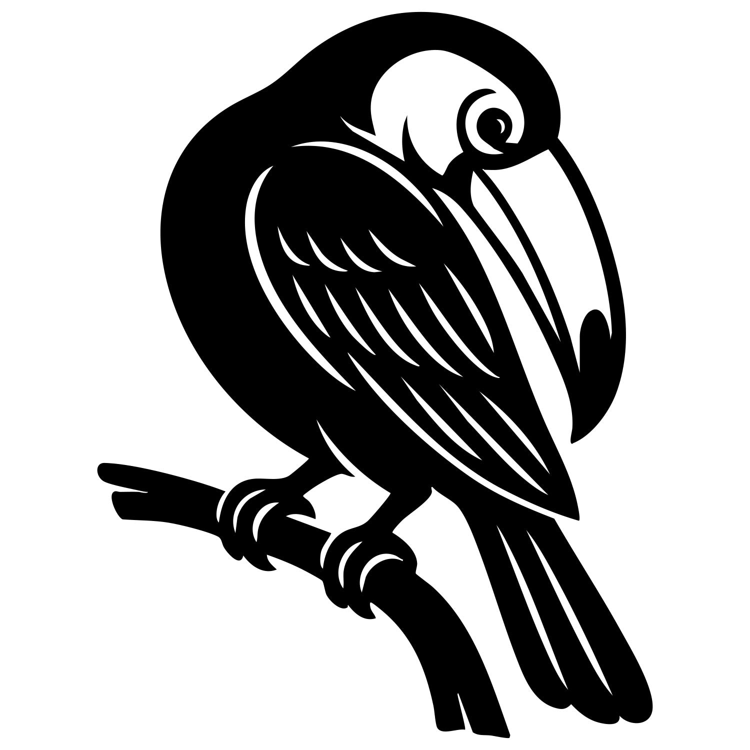 Toco Toucan DXF File – CNC Cutting Design | ABTOUCAN89