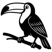 Toco Toucan DXF File – CNC Cutting Design | ABTOUCAN98