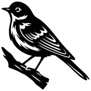 Willow Warbler DXF File – CNC Cutting Design | ABSONGBIRD5