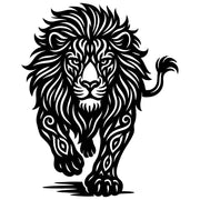 Zentangle Lion DXF File – CNC Cutting Design | AWLION58