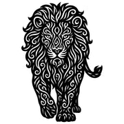 Zentangle Lion DXF File – CNC Cutting Design | AWLION60