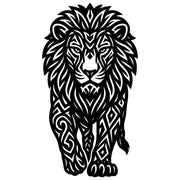 Zentangle Lion DXF File – CNC Cutting Design | AWLION61