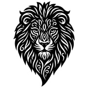 Zentangle Lion Head DXF File – CNC Cutting Design | AWLION99