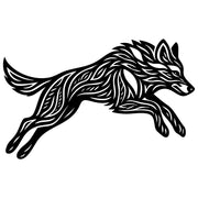 Zentangle Wolf DXF File – CNC Cutting Design | AWWOLF147