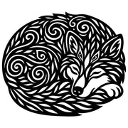 Zentangle Wolf DXF File – CNC Cutting Design | AWWOLF165