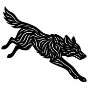 Zentangle Wolf DXF File – CNC Cutting Design | AWWOLF39